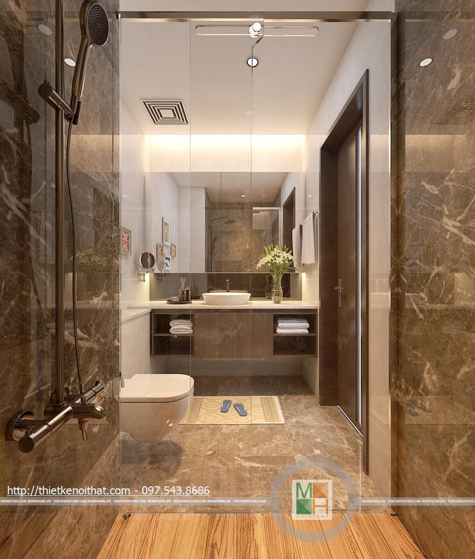 Thiết kế nội thất chung cư Mandarin Garden